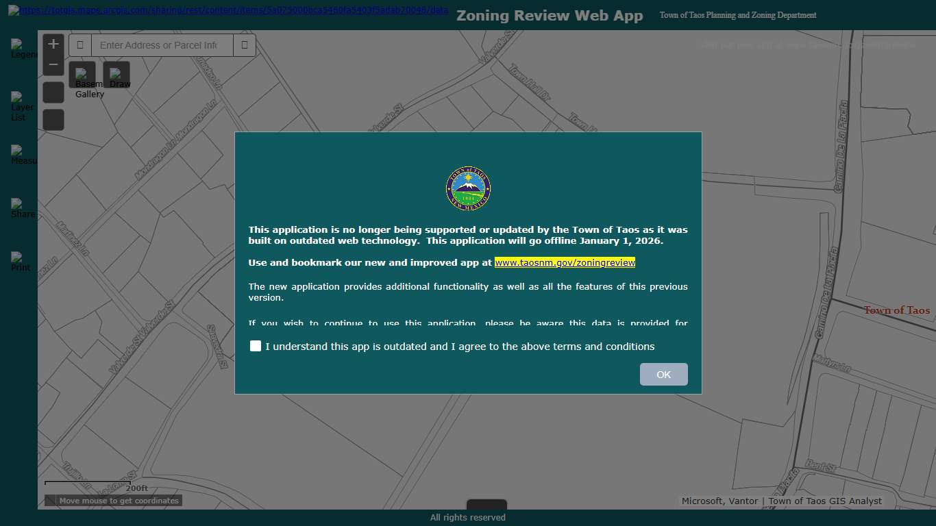 Zoning Review Web App